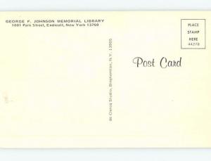 Unused Pre-1980 LIBRARY SCENE Endicott New York NY d5990