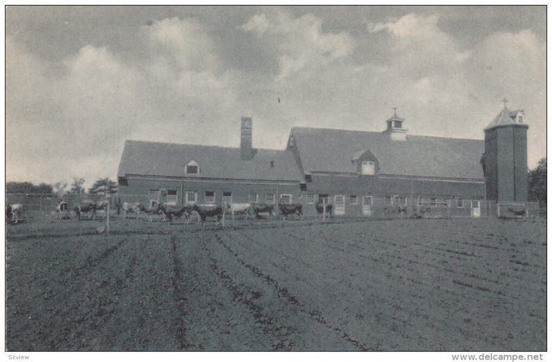 DEAVILLE, New Jersey; Rear View of Barn, St. Francis Health Resort, 00-10s