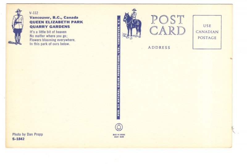 Rock Gardens, Queen Elizabeth Park, Vancouver, British Columbia