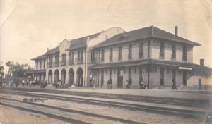 Aguascalientes Mexico Train Station Real Photo Vintage Non-PC AA52834 