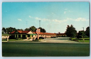 Sarnia Ontario Canada Postcard Mi-Terra Motel at 1665 London Road c1950's