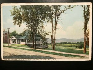 Vintage Postcard 1915-1930 Bethlehem Country Club Golf Links White Mountains NH
