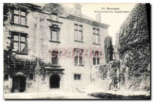 Postcard Old Hotel Lallemant Bourges frontage West