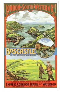 The Golf Links Boscastle, Cornwall, London and Southern Railway