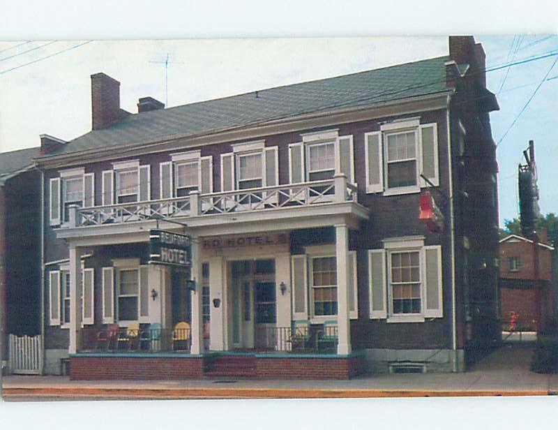 Pre-1980 HOTEL SCENE Bedford - Near Everett Pennsylvania PA G9799