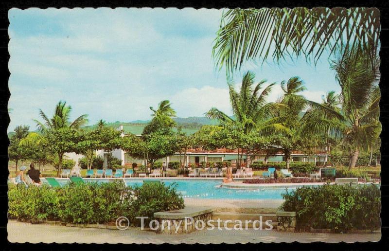 Runaway Bay Hotel Pool, Jamaica, W.I
