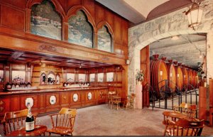 California St Helena Christian Brothers Wine and Champagne Cellar Interior View