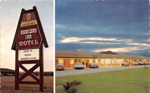 BRANDON, Manitoba Canada   RODEWAY INN MOTEL Sunset View  ROADSIDE  Postcard