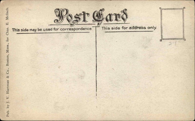 Woodland ME St. Croix Paper Co Mill c1910 Postcard