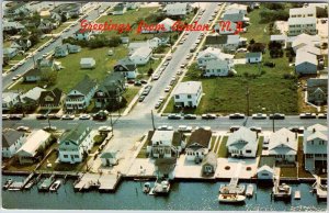 Postcard AERIAL VIEW SCENE Avalon New Jersey NJ AN1165