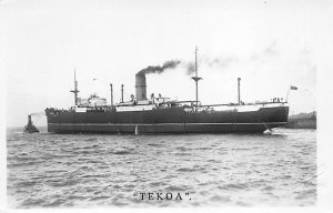 Tekoa Real Photo Tekoa, New Zealand Shipping Company View image 