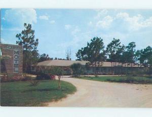 Unused Pre-1980 MOTEL SCENE Mount Dora Florida FL B5573