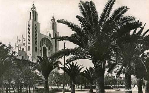 Morrocco - Casablanca. Church of the Sacred Heart - RPPC