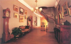 Nashville Tennessee Belle Meade  Plantation Hallway, Staricase Postcard Unused