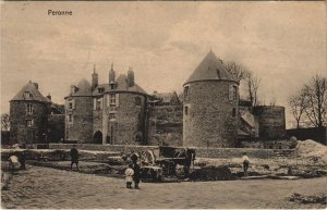 CPA PÉRONNE Le Chateau (25007)