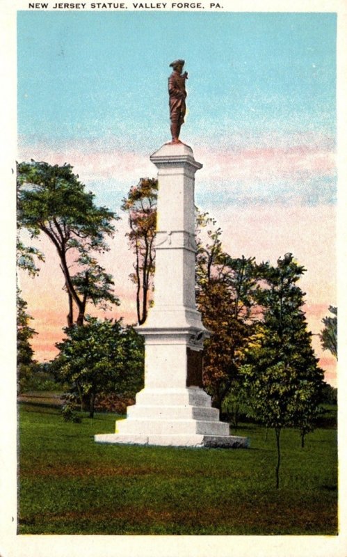 Pennsylvania Valley Forge New Jersey Statue