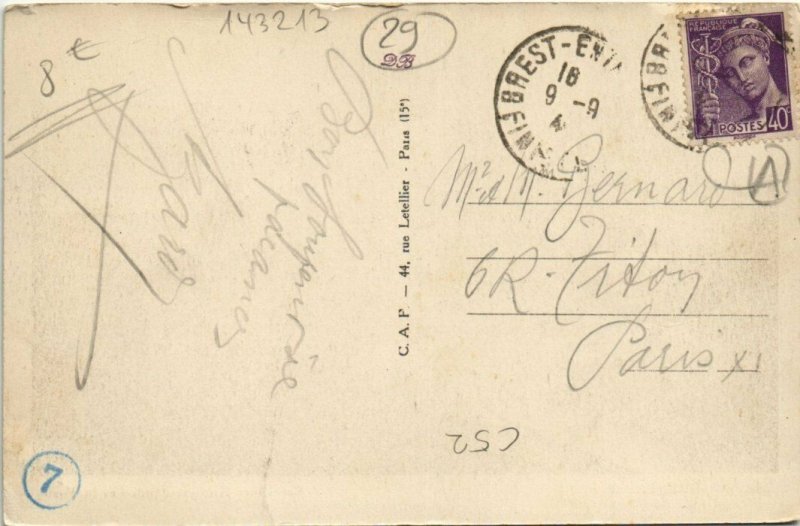 CPA BREST - La Place Anatole (143213)