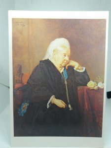 Queen Victoria 1819 - 1901 Vintage  Art Painting Portrait Postcard