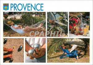 Postcard Modern Provence Relaxing and Leisure estivals