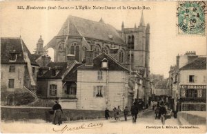 CPA Montereau L'Eglise Notre-Dame FRANCE (1289649)