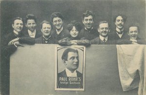 Paul Rohr's Merry Saxony The fair holiday theatre performers c.1909
