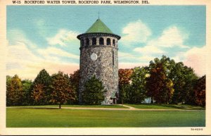 Delaware Wilmington Rockford Park Water Tower Curteich