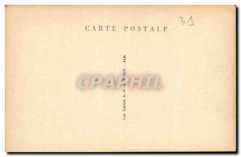 Postcard Old Rustic Bridge Vallee du Lys