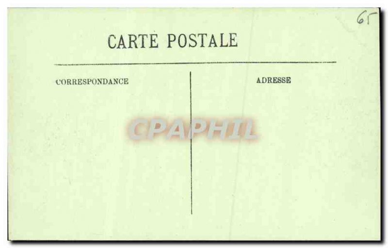 Old Postcard Lourdes Basilica and the Pic du Jer