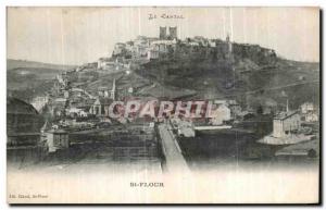 Old Postcard Cantal St Flour