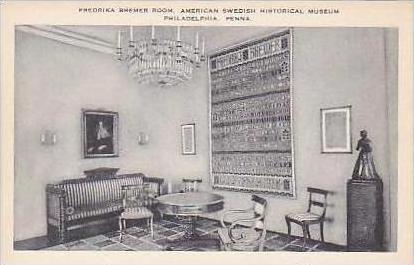 Pennsylvania Philadelphia Fredrika Bremer Room The American Swedish Historica...