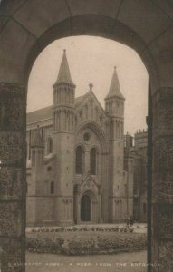 Devon Postcard - Buckfast Abbey, A Peep From The Entrance  RS22251