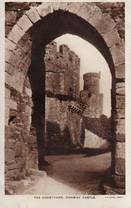 RP: WALES, 1920-1940s; The Courtyard, Conway Castle