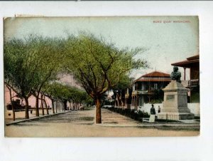 401544 EGYPT SUEZ quay Waghorn 1907 year RPPC ship post