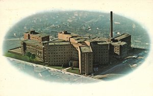 Vintage Postcard 1927 Saint Joseph Mercy Hospital Building Sioux City Iowa IA