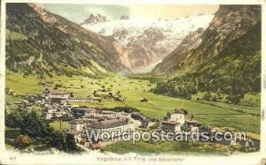 Engelberg mit Titlis Spannorter Swizerland 1908 