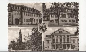 BF32910 weimar goethe haus germany multi views   front/back image