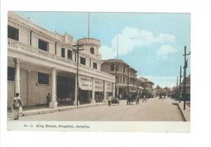 LP54 King St. Kingston Jamaica  Postcard