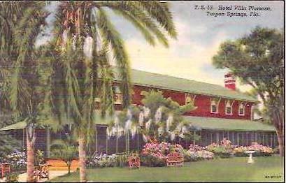 FL Tarpon Springs Hotel Villa Plumosa