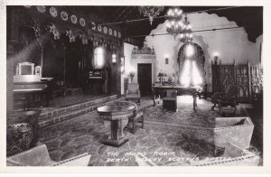 California Death Valley Music Room Death Valley Scotty's Castle Real Photo