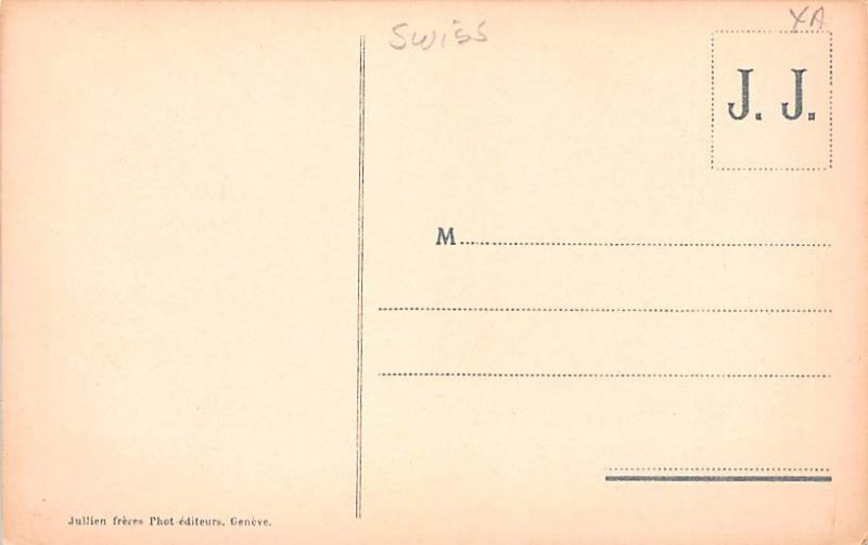 Clarens L'lle des Mouettes Switzerland Unused 