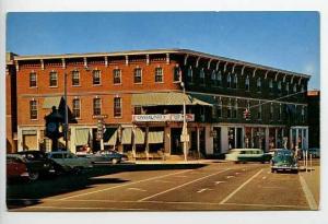 Bennington VT Street View Old Cars Postcard