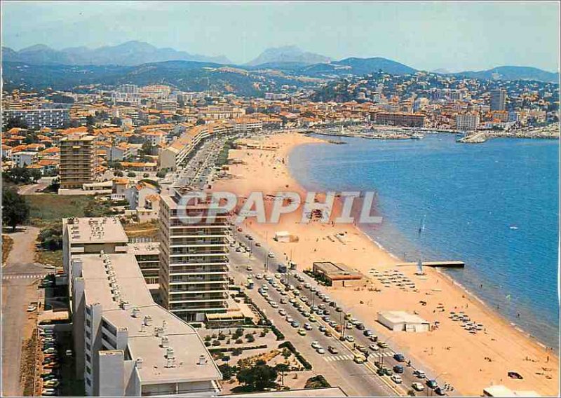 Modern Postcard Frejus Plage Lumiere Beauty and the Riviera Aerial Veu