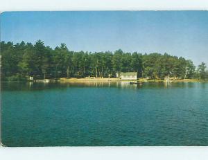 Pre-1980 LODGE SCENE Nisswa Minnesota MN J7575