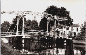 Netherlands Vreeland Oude Vechtbrug RPPC C079