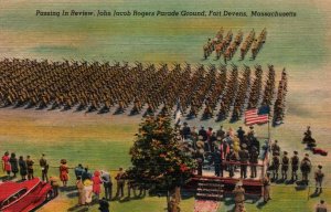 Military - Fort Devens, Massachusetts - John Jacob Rogers Parade Grounds - 1943