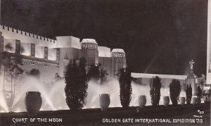 Court Of The Moon Golden Gate International Expo 1939 Real Photo