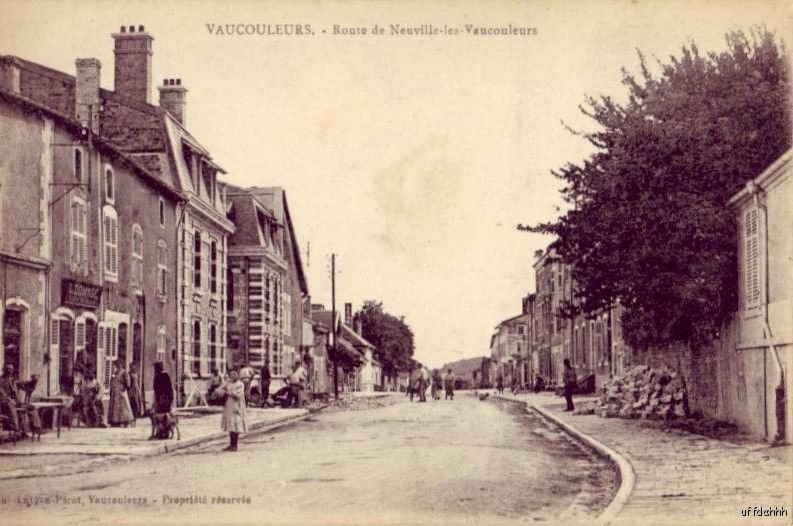 FRANCE ROUTE DE NUEVILLE-LES-VACOULEURS