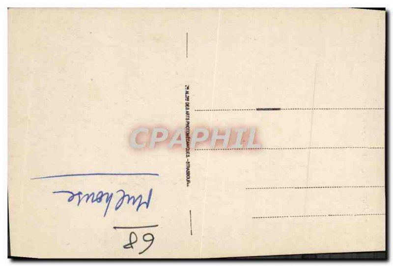 Old Postcard Mulhouse L & # 39Eglise Protestant St Etienne