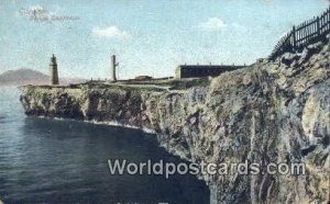 Europa Lighthouse Gibralter 1912 