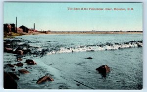 The Bore of the Petitcodiac River MONCTON New Brunswick CANADA Postcard